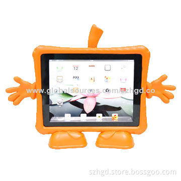 Smart Case for iPad, with Apple-guy Design, Freestanding, Shock-proof, Lightweight, Popular for Kids